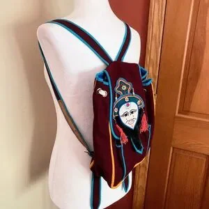 Vintage | Bags | Vintage Rare Handmade Bhutanese Backpack 